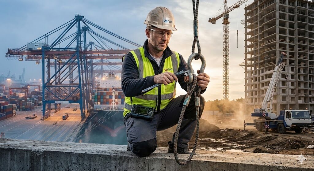 ציוד הרמה בנמלים ואתרי בנייה: